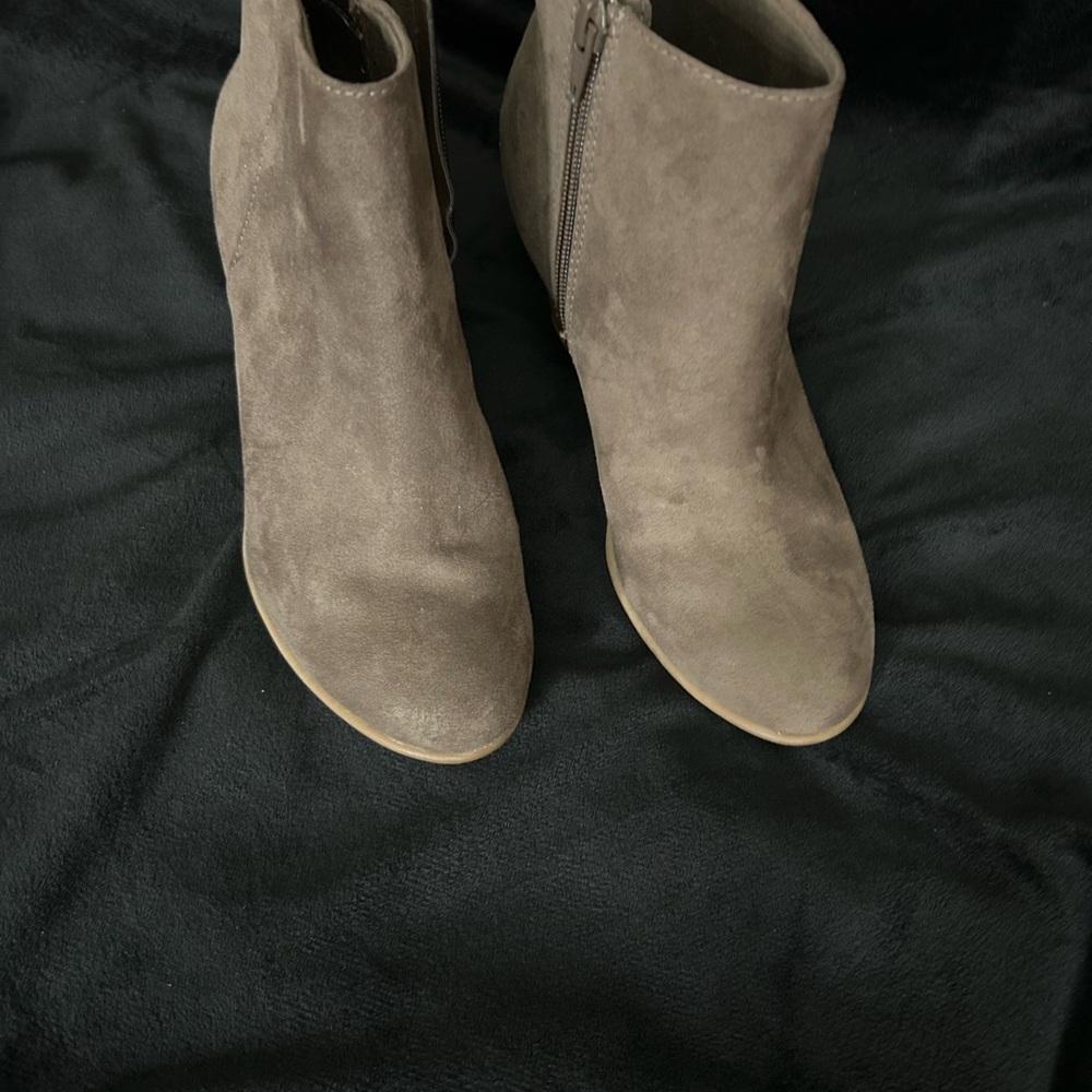 Gap Women's Suede Ankle Boots - Taupe